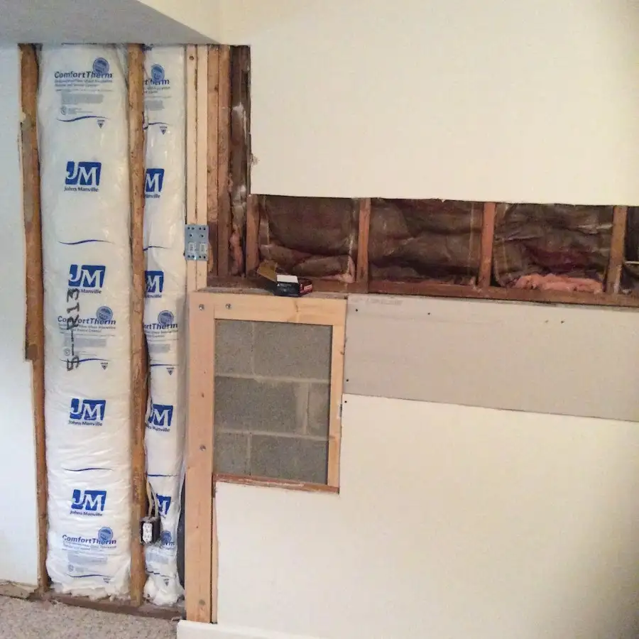Wall insulation replacement during Structural Drying in New Port Richey East
